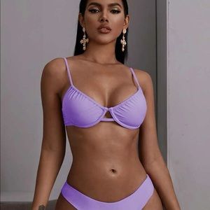 Purple bikini